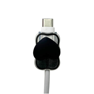 Black Heart Cable Protector