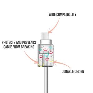Smiley Faces Cable Clip