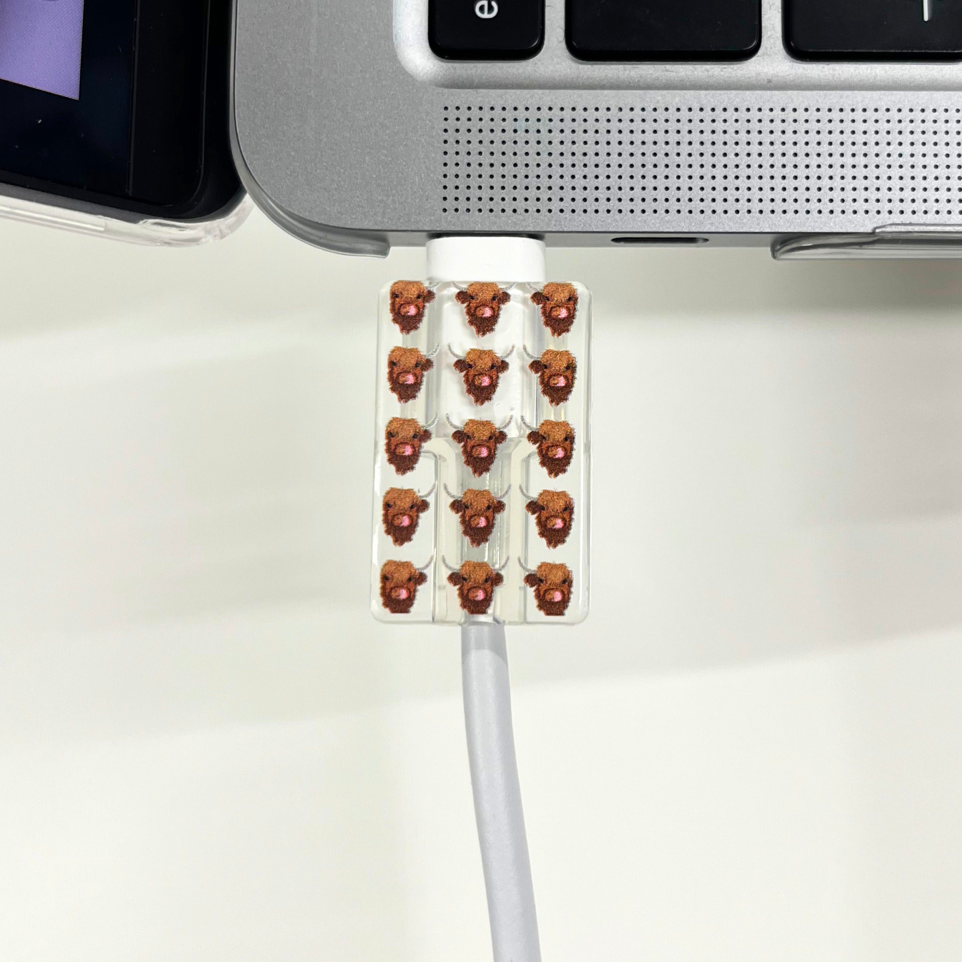 Highland Cow Cable Protector – LoveCases