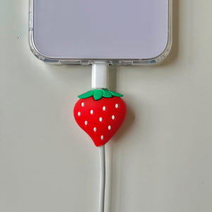 
            
                Load image into Gallery viewer, Suzie The Strawberry Cable Tidy
            
        