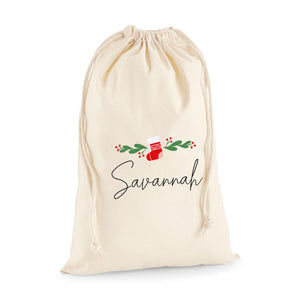 Personalised Name Santa Sack