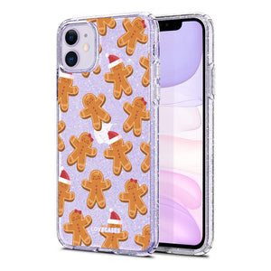 Gingerbread Friends Glitter Phone Case