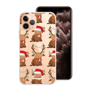 Ruby & Rory the Christmas Baby Highland Cows Phone Case