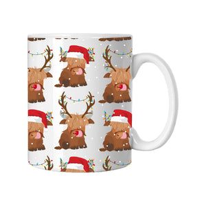 Ruby & Rory the Christmas Baby Highland Cows Mug