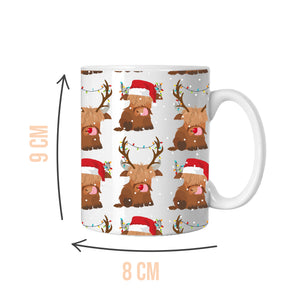 Ruby & Rory the Christmas Baby Highland Cows Mug