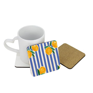 Lemon Riviera Square Coaster