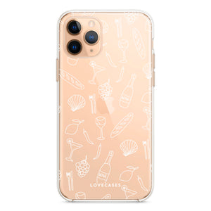 White Summer Holidays Phone Case