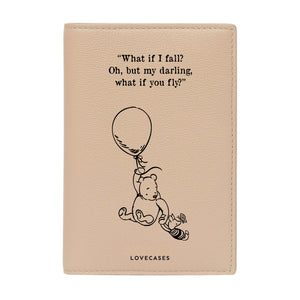 Winnie the Pooh Beige Passport Cover