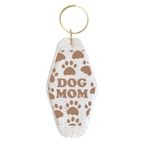 Dog Mom Motel Keyring