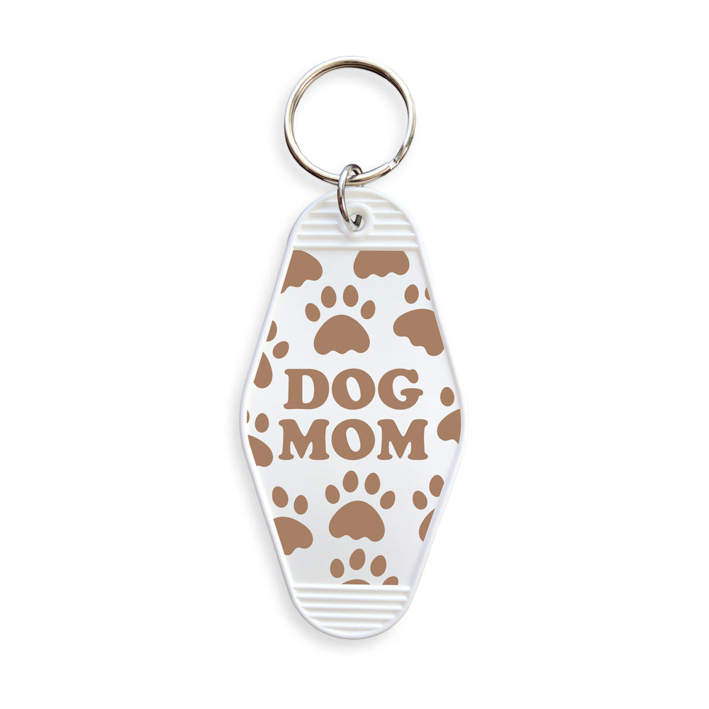 Dog Mom Motel Keyring