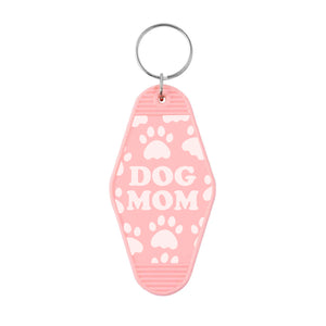 Dog Mom Motel Keyring