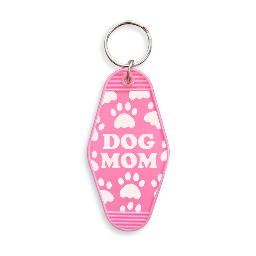 Dog Mom Motel Keyring