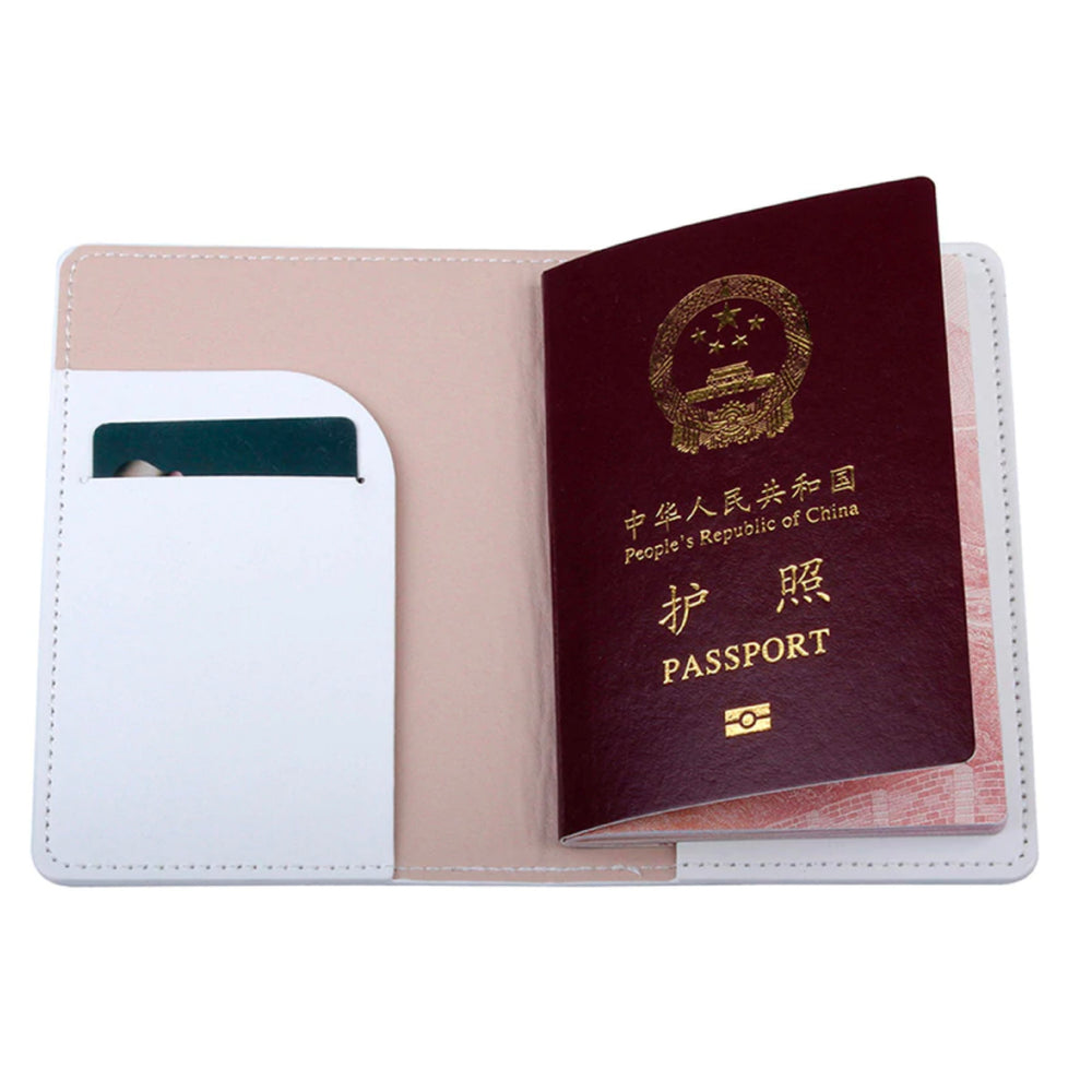 Personalised Regal Pet White Passport Cover