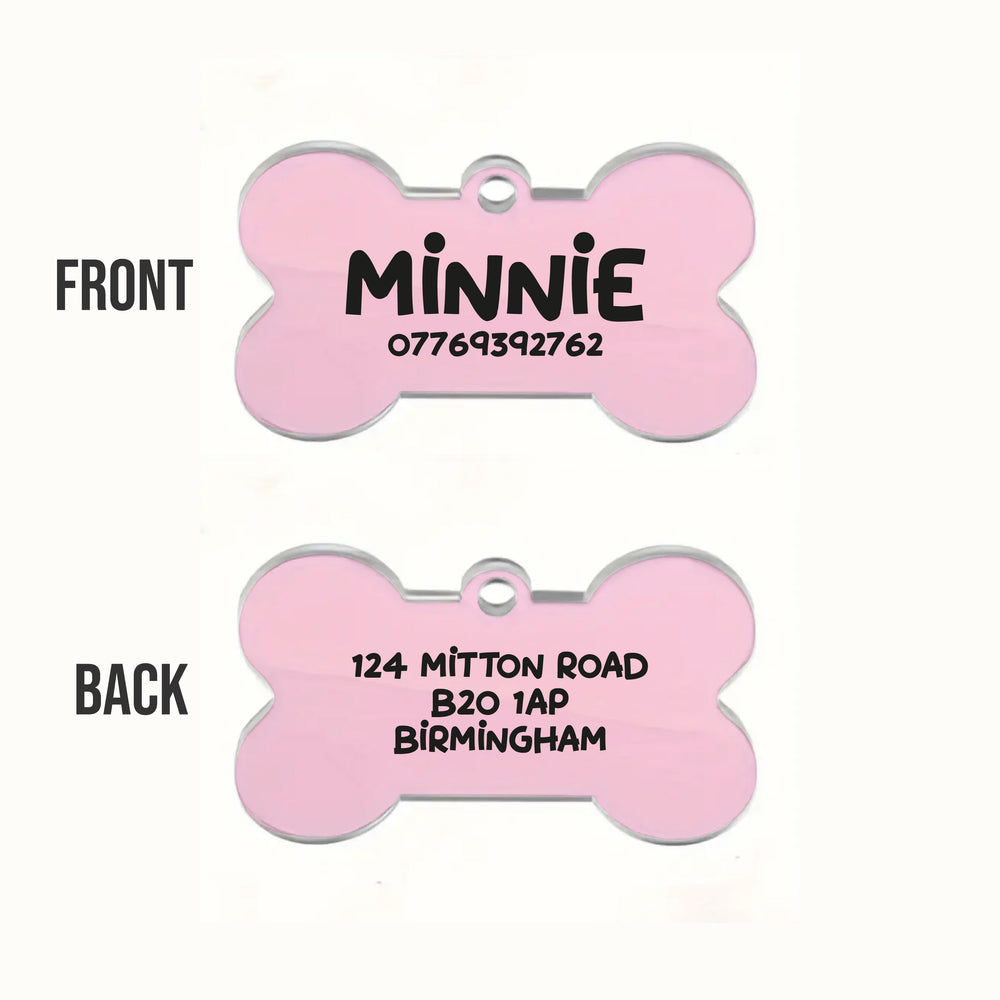 Bone Dog Tag