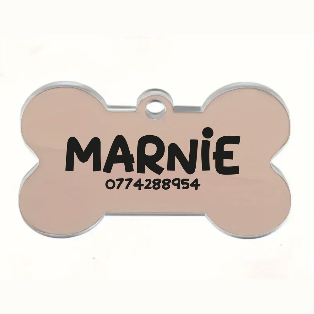Bone Dog Tag