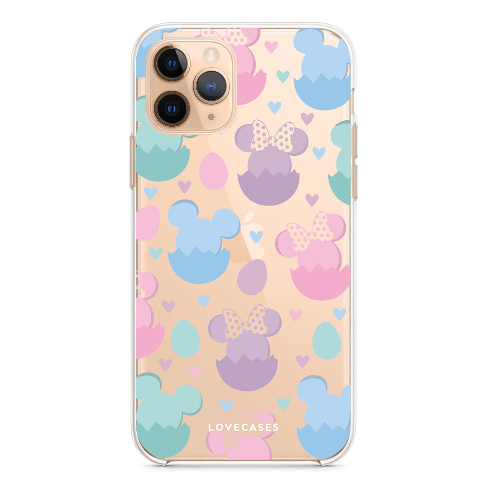 Easter Pastel Mickey & Minnie Phone Case