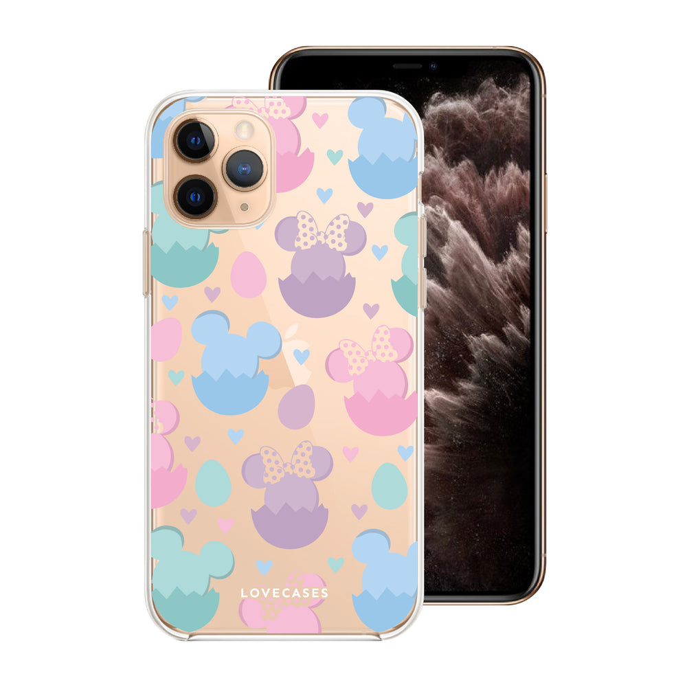 Easter Pastel Mickey & Minnie Phone Case