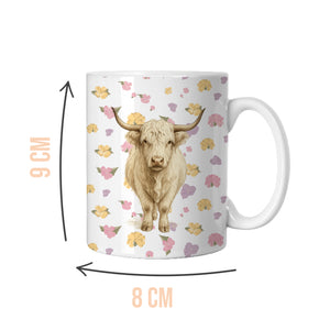 Flora Moo the Highland Cow Mug