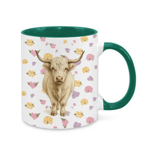 Flora Moo the Highland Cow Mug