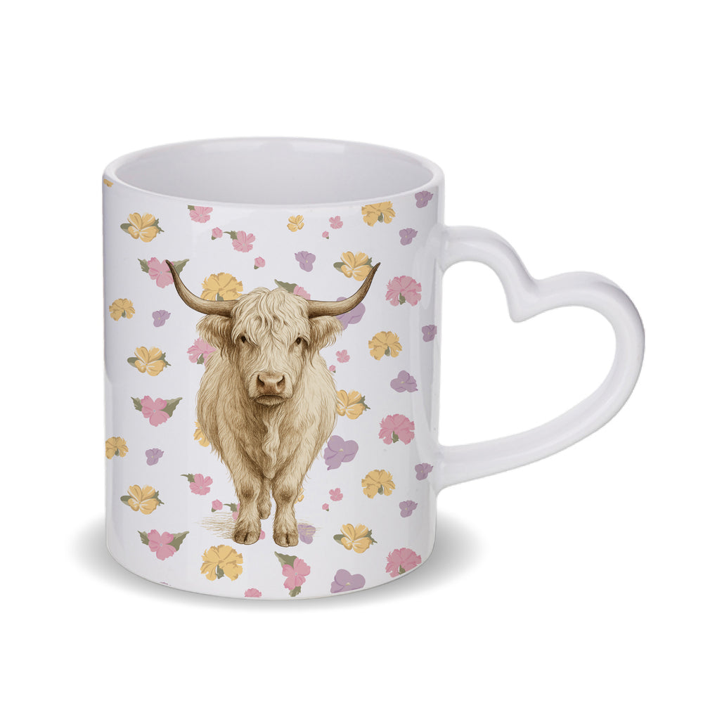 Flora Moo the Highland Cow Mug