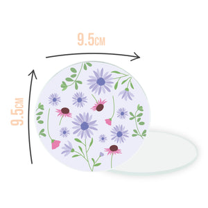 
            
                Load image into Gallery viewer, Spring Flowers Circle Coaster
            
        