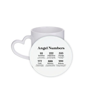 
            
                Load image into Gallery viewer, Angel Numbers Circle Coaster
            
        