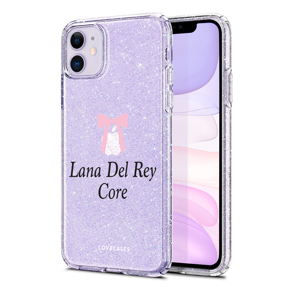 Lana Del Rey Core Glitter Phone Case