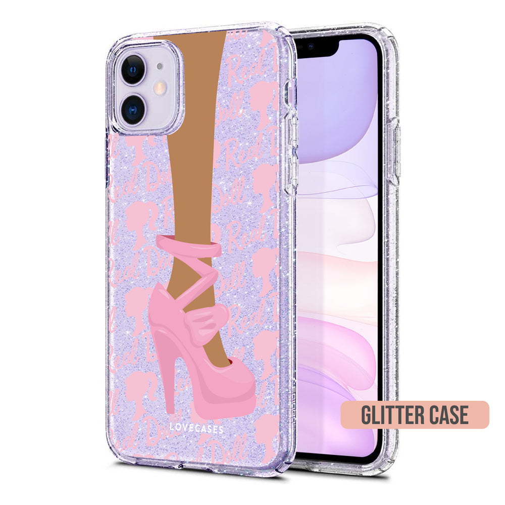
            
                Load image into Gallery viewer, Brown Doll Shoe Phone Case
            
        
