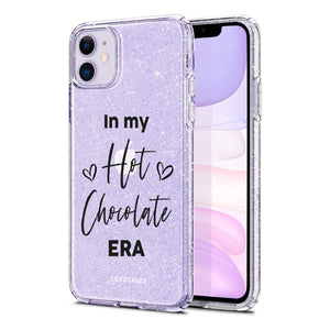 Personalised Black In My Era Glitter Phone Case