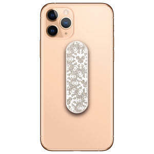 Snowflake Mickey Glitter Phone Loop