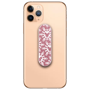 Snowflake Mickey Glitter Phone Loop