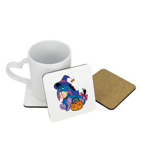 Witchy Eeyore Square Coaster