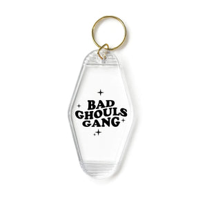 Bad Ghouls Gang Motel Keyring