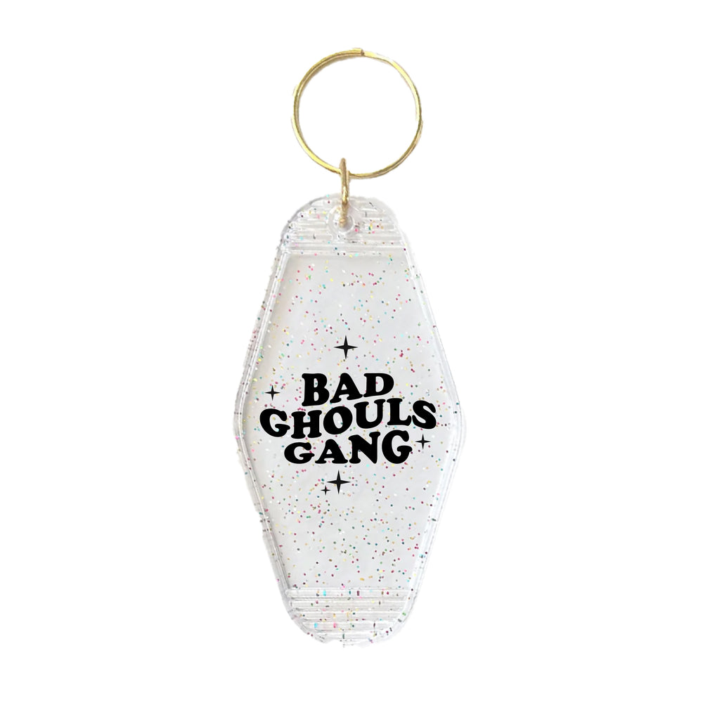 Bad Ghouls Gang Motel Keyring