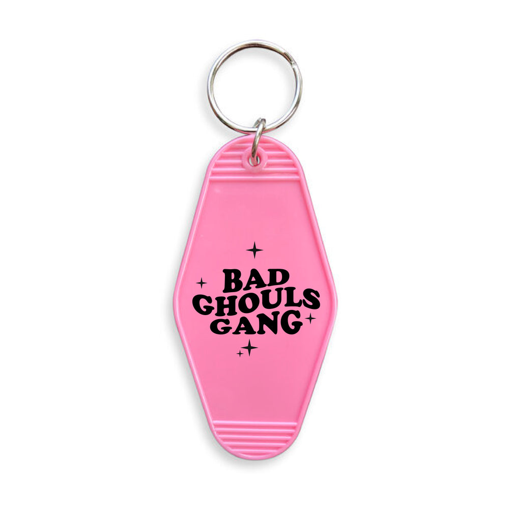 Bad Ghouls Gang Motel Keyring