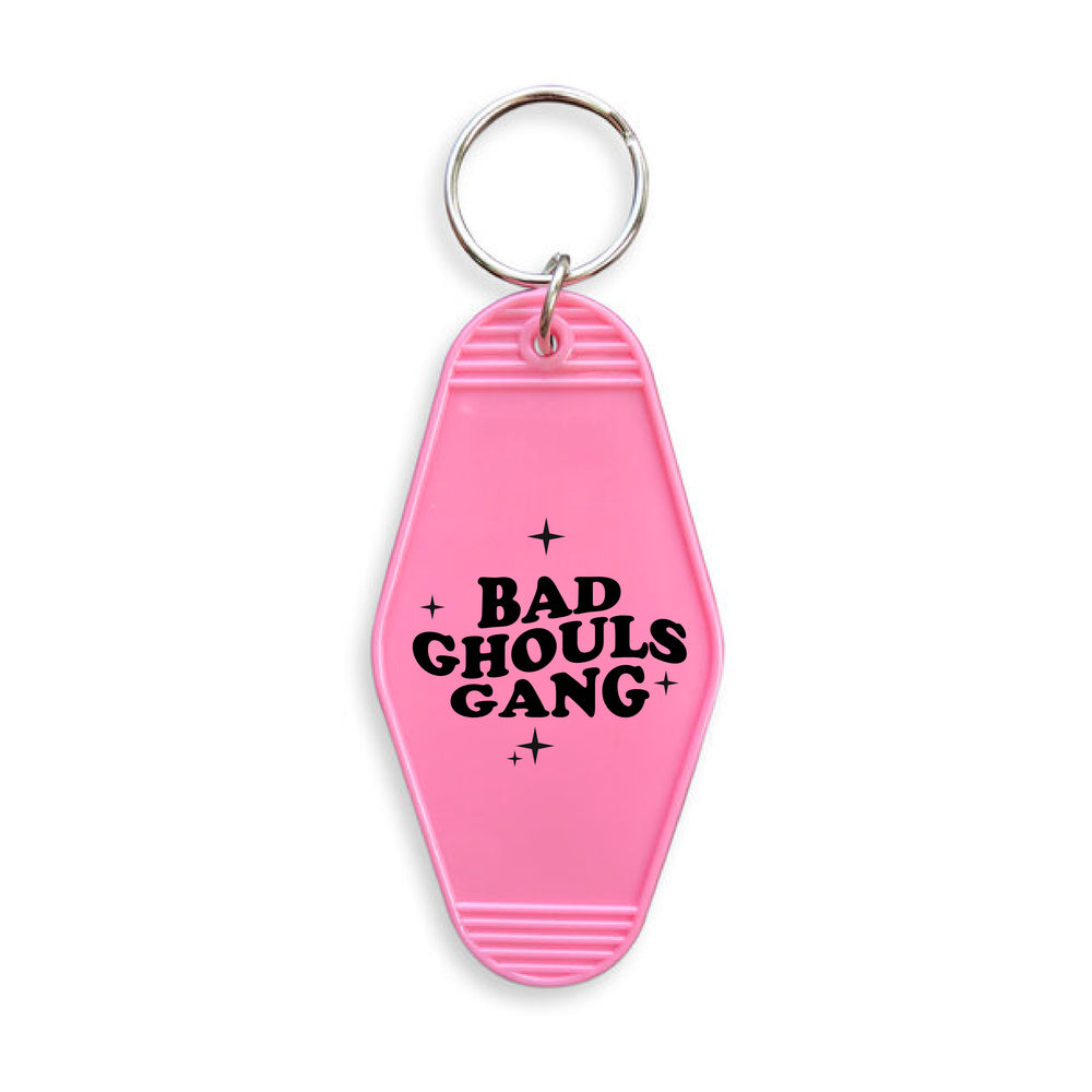 Bad Ghouls Gang Motel Keyring