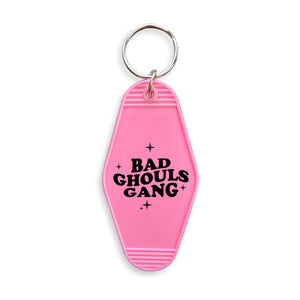 Bad Ghouls Gang Motel Keyring