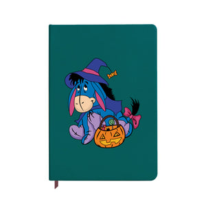 Witchy Eeyore Teal Notebook