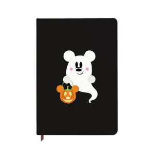 Ghoulish Mickey Black Notebook