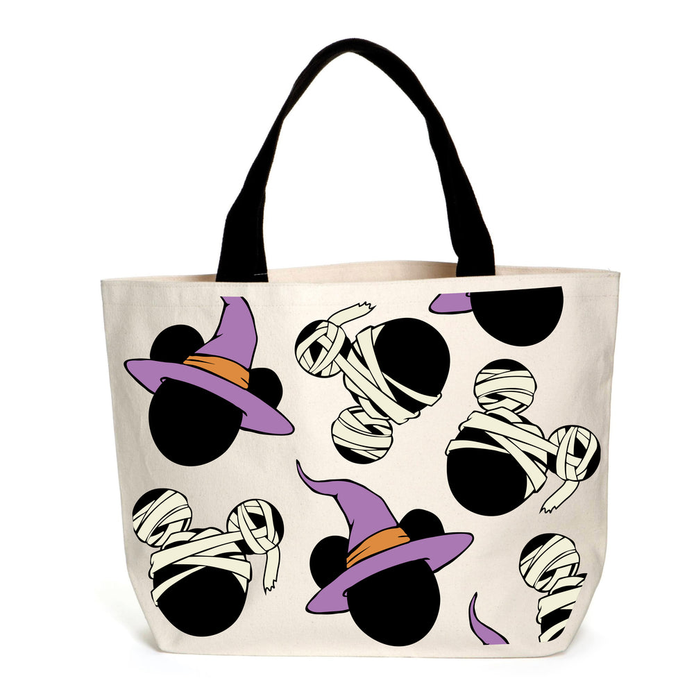 
            
                Load image into Gallery viewer, Franken-Mickey &amp;amp; Witchy Minnie Tote
            
        