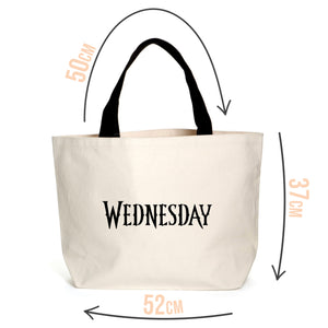
            
                Load image into Gallery viewer, Wednesday Tote
            
        