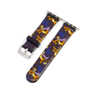 Tigger's Hocus Pocus Hop Black Smartwatch Strap