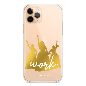 Gold Schuyler Sisters Phone Case