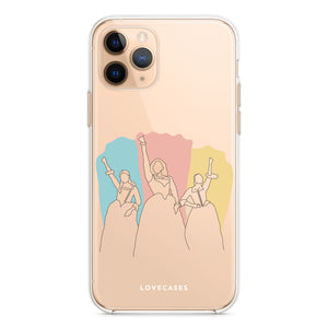 Black Schuyler Sisters Phone Case