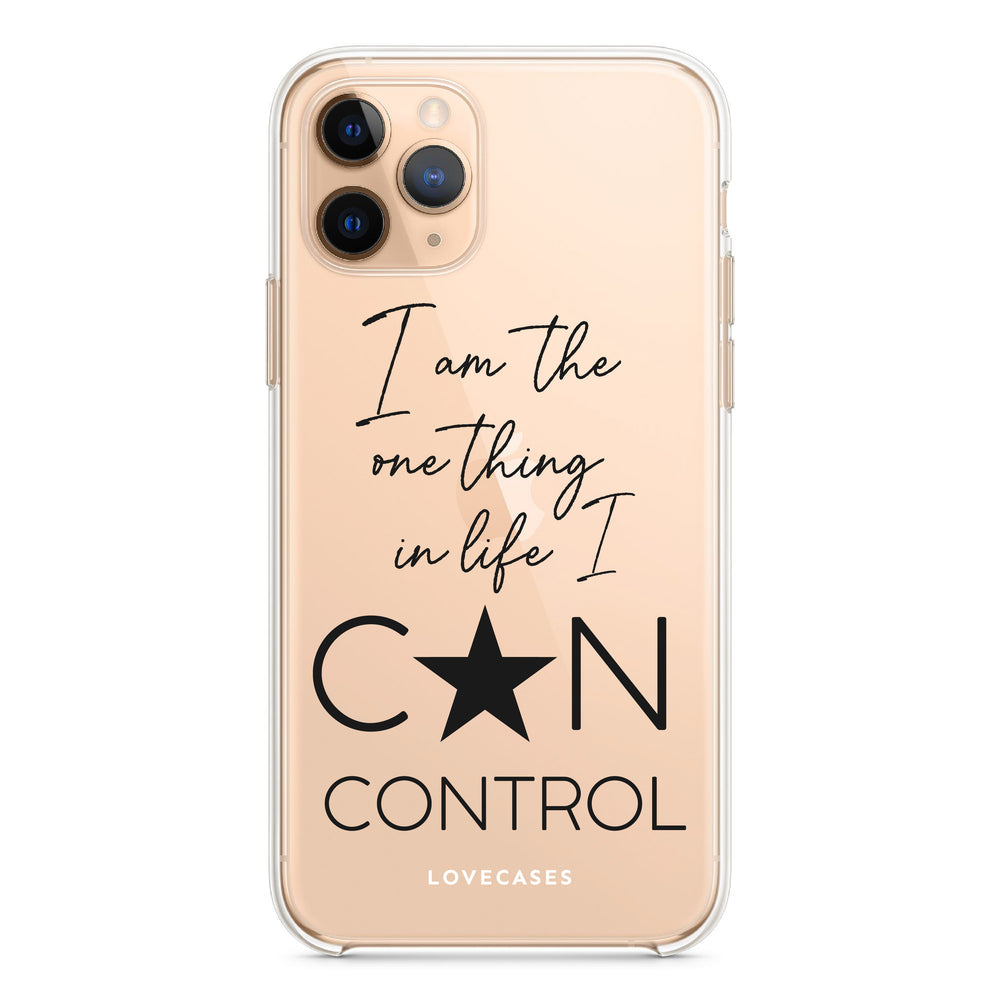 Black The Only Thing In Life Phone Case