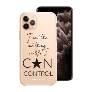 Black The Only Thing In Life Phone Case