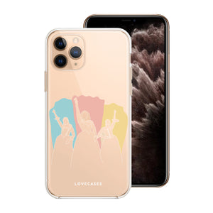 
            
                Load image into Gallery viewer, White Schuyler Sisters Phone Case
            
        