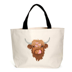 Connie the Highland Cow Tote