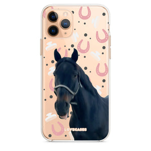 Personalised Horse Portrait Phone Case LoveCases Personalised Horse Portrait Phone Case LoveCases