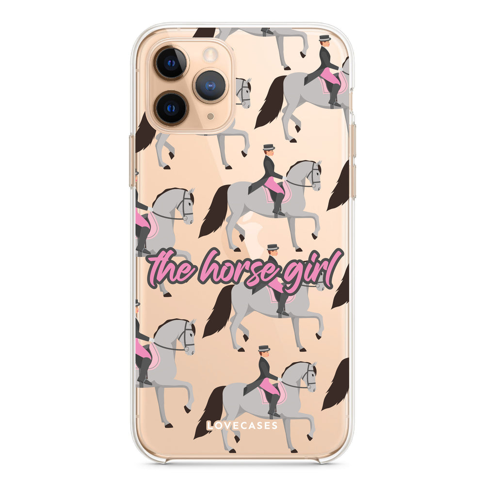 Pink Horse Girl Phone Case
